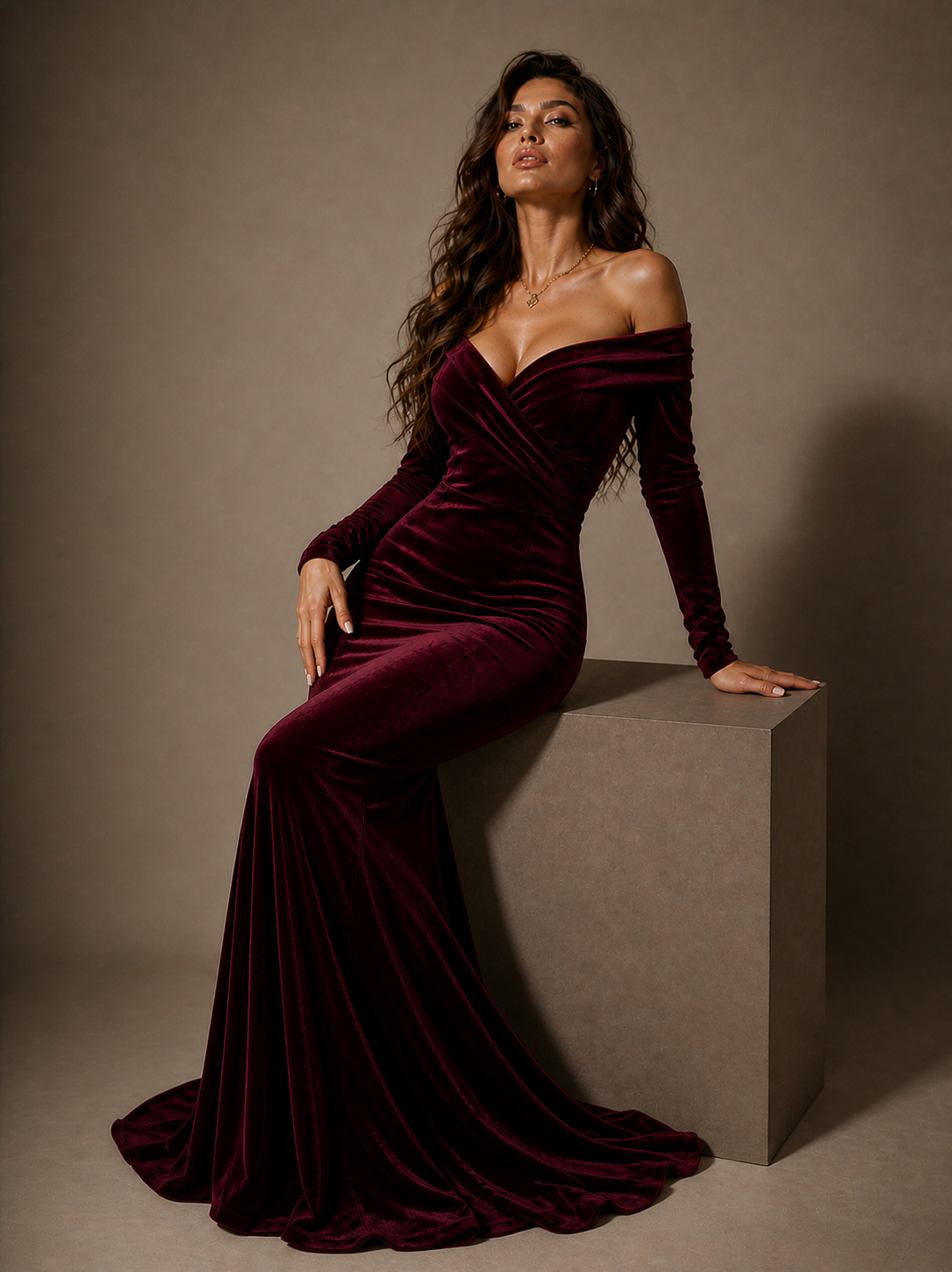 Noir Beauty Gown