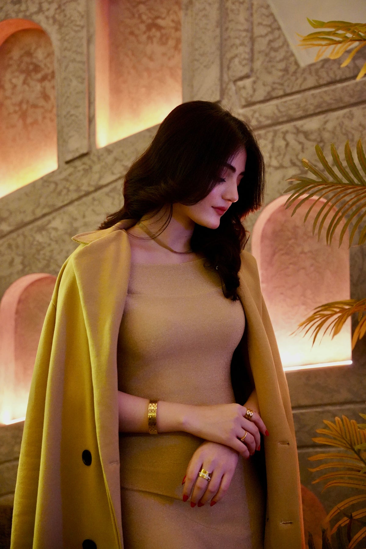 Moondust Gold Dress