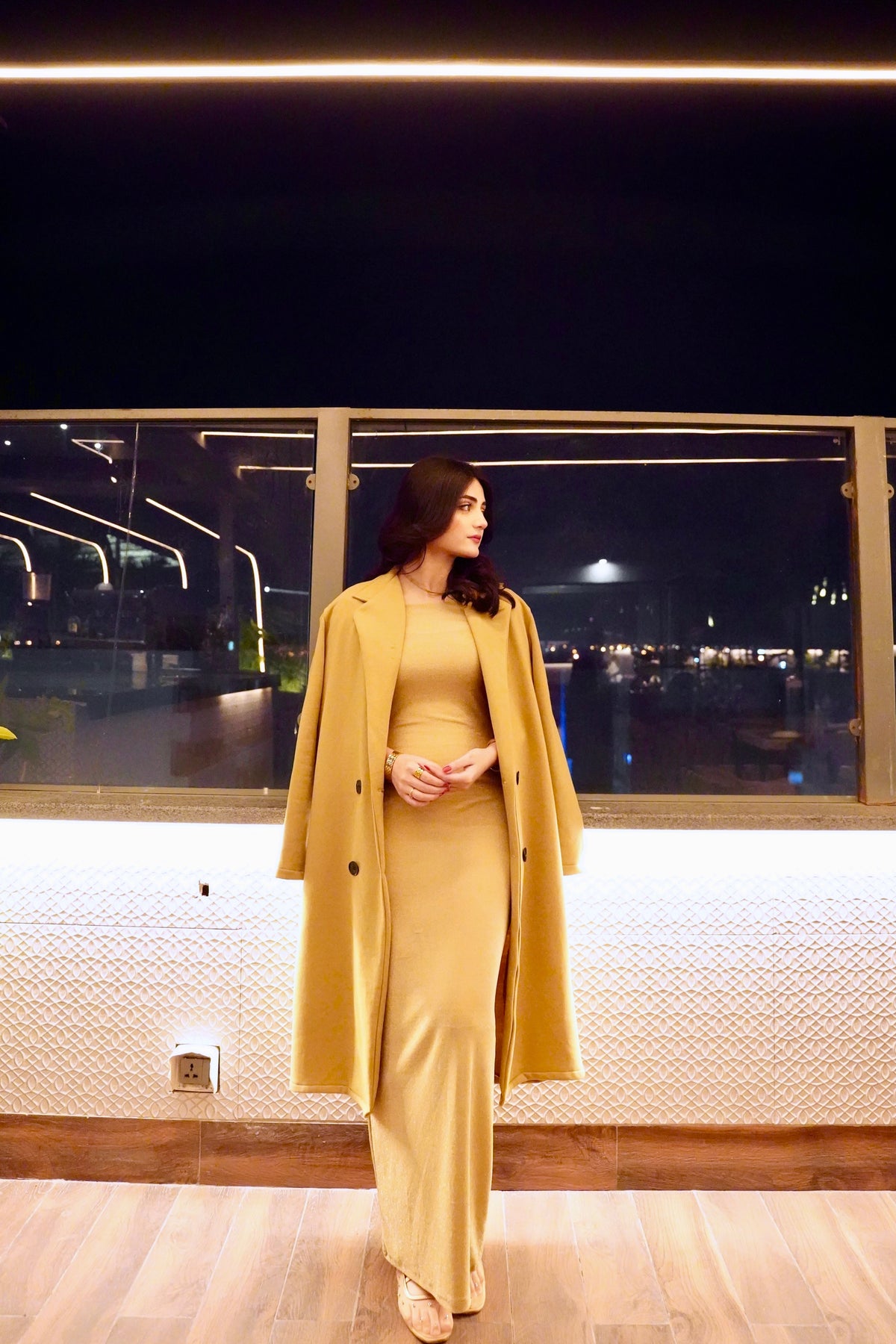 Moondust Gold Dress