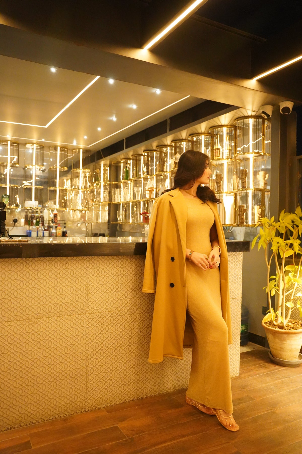 Moondust Gold Dress