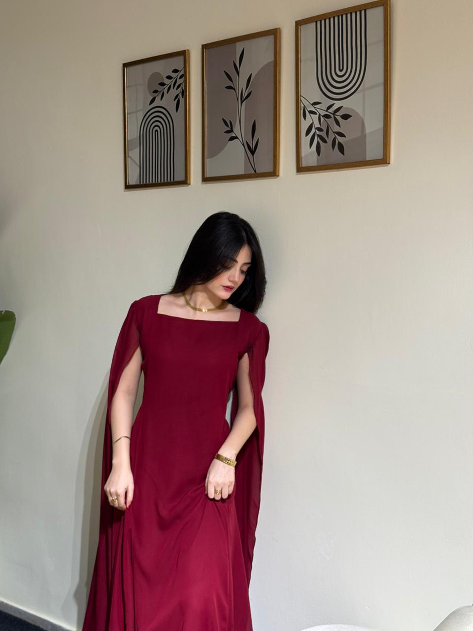 Beryl Cape Frock