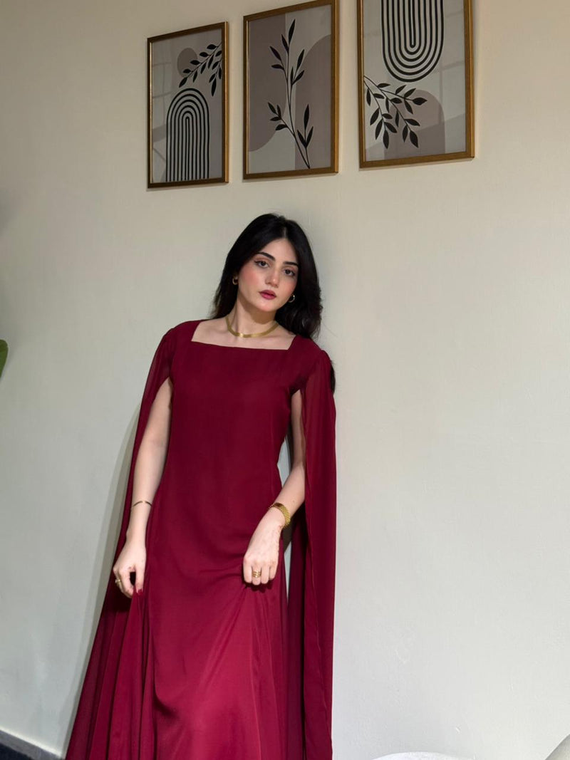 Beryl Cape Frock