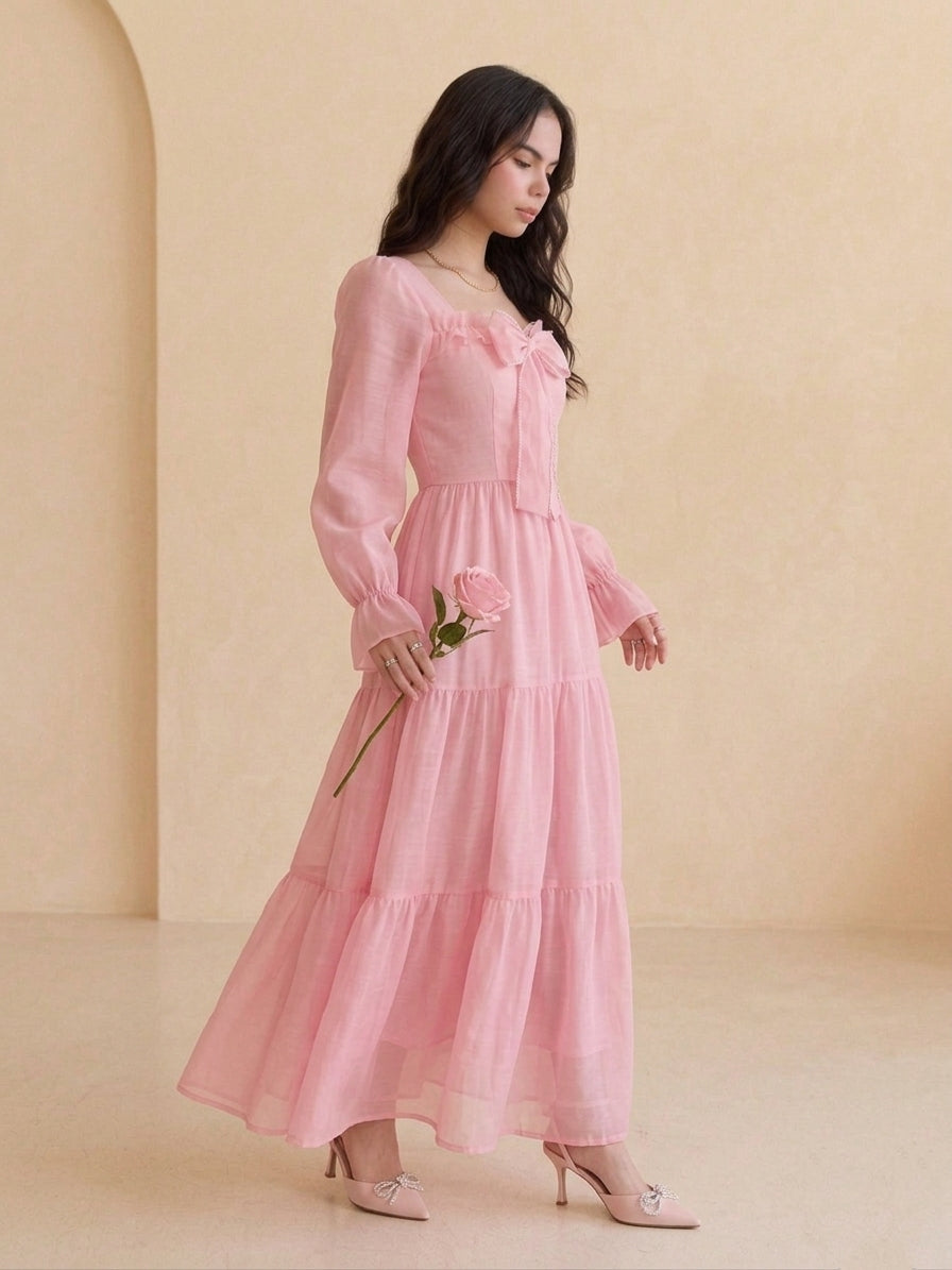 Pink Glace Frock
