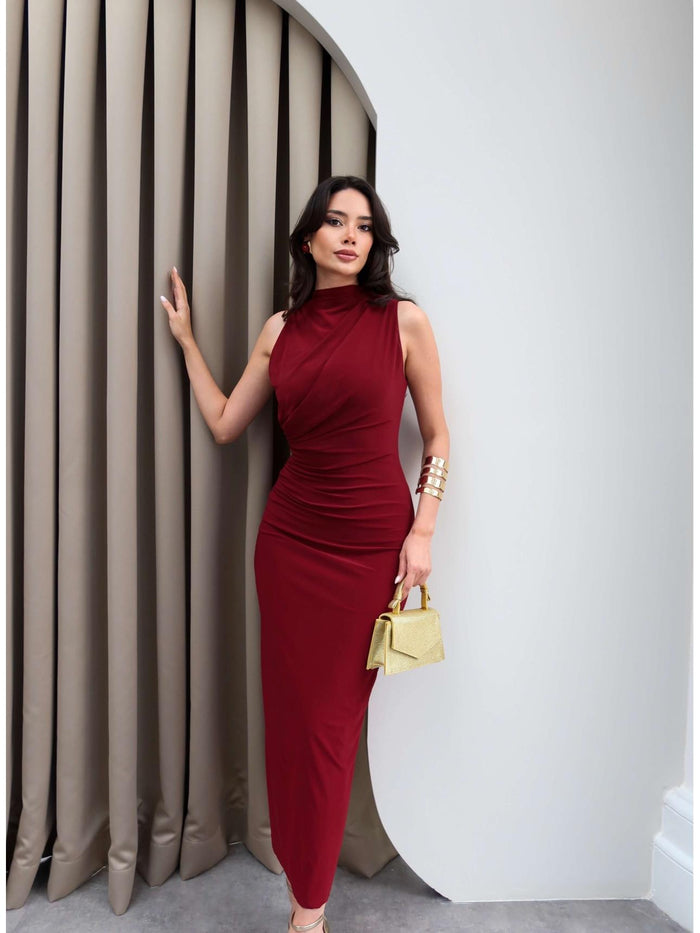 OCEAN DRAPE BODYCON