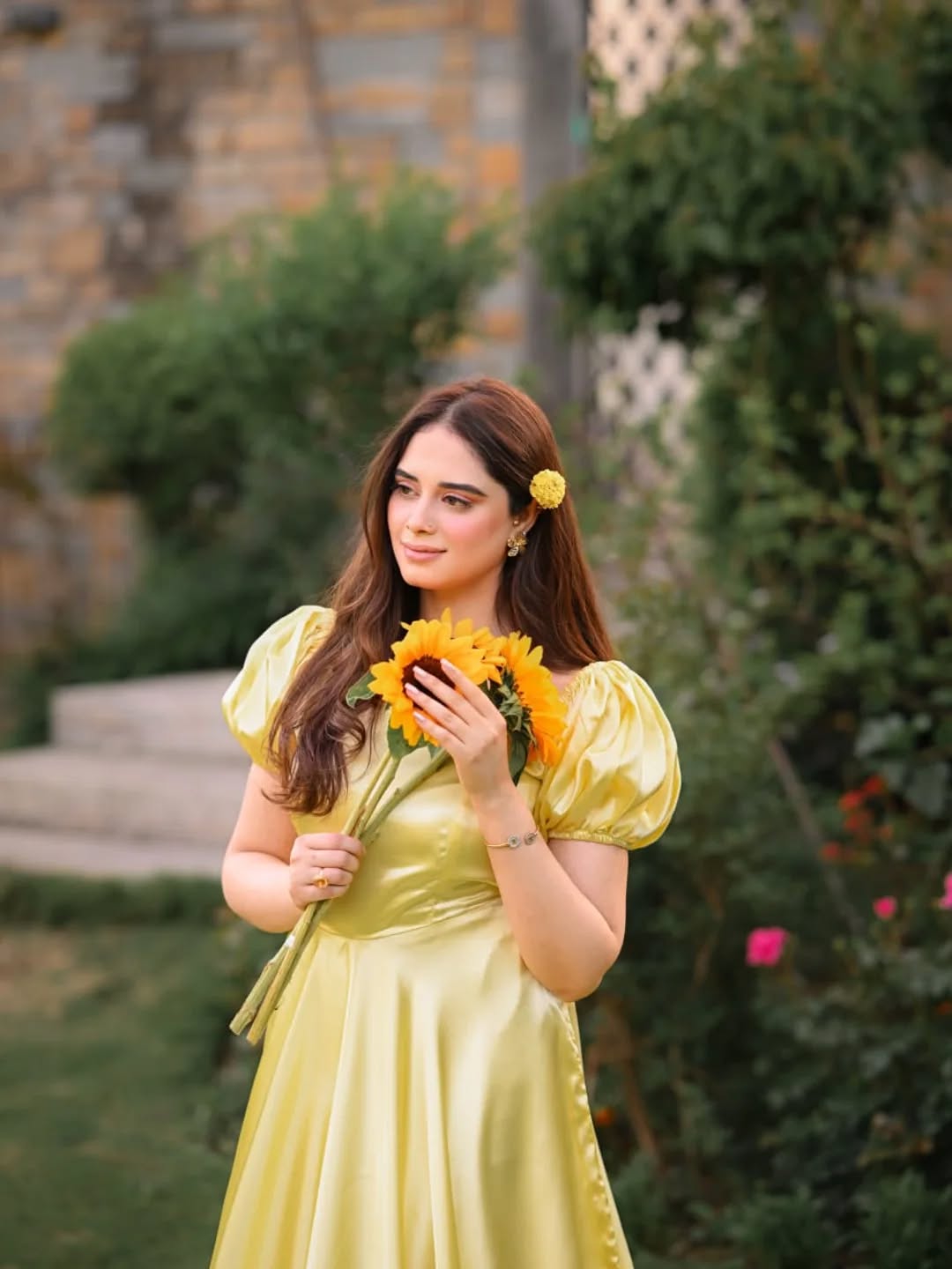 Sunset Flair Gown official Facebook shoot 10