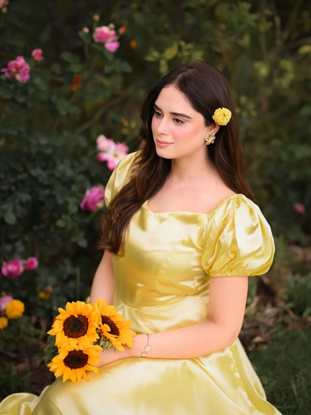 Sunset Flair Gown official Facebook shoot 3