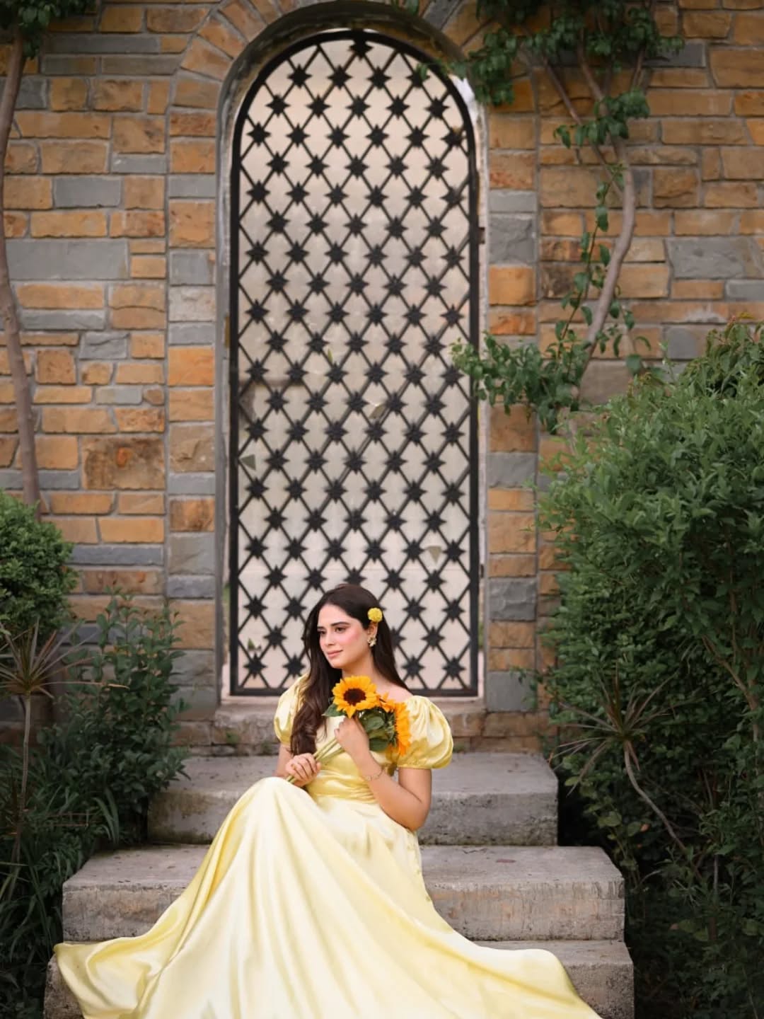Sunset Flair Gown official Facebook shoot 4