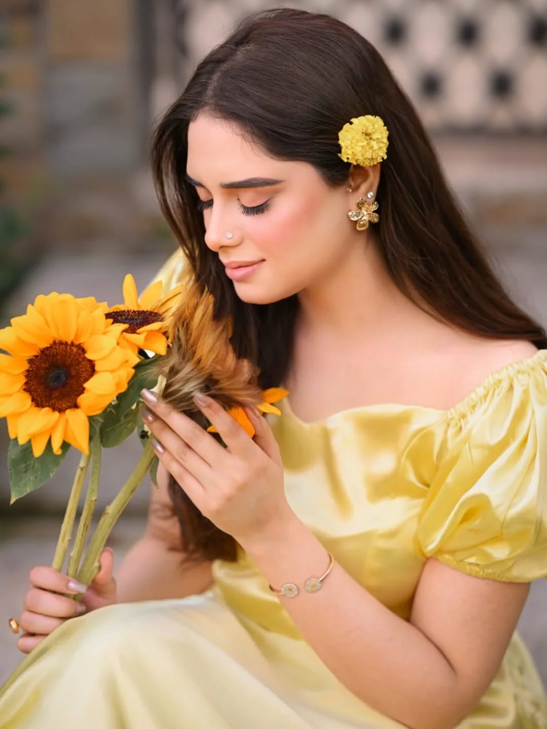 Sunset Flair Gown official Facebook shoot 5