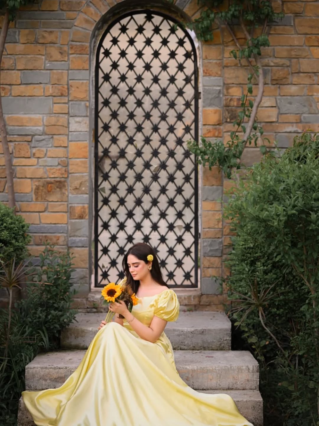Sunset Flair Gown official Facebook shoot 6