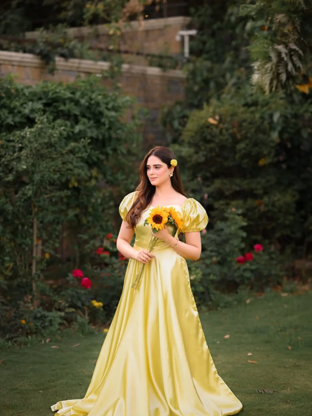 Sunset Flair Gown official Facebook shoot 7