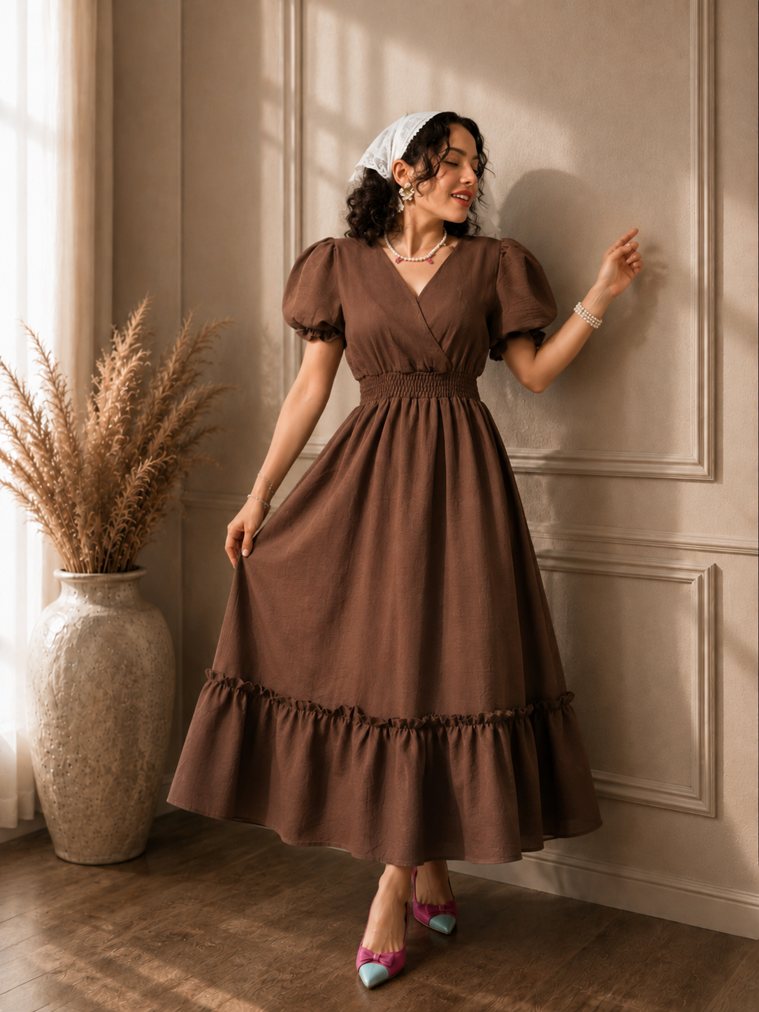 BLUSH MEADOWS FROCK