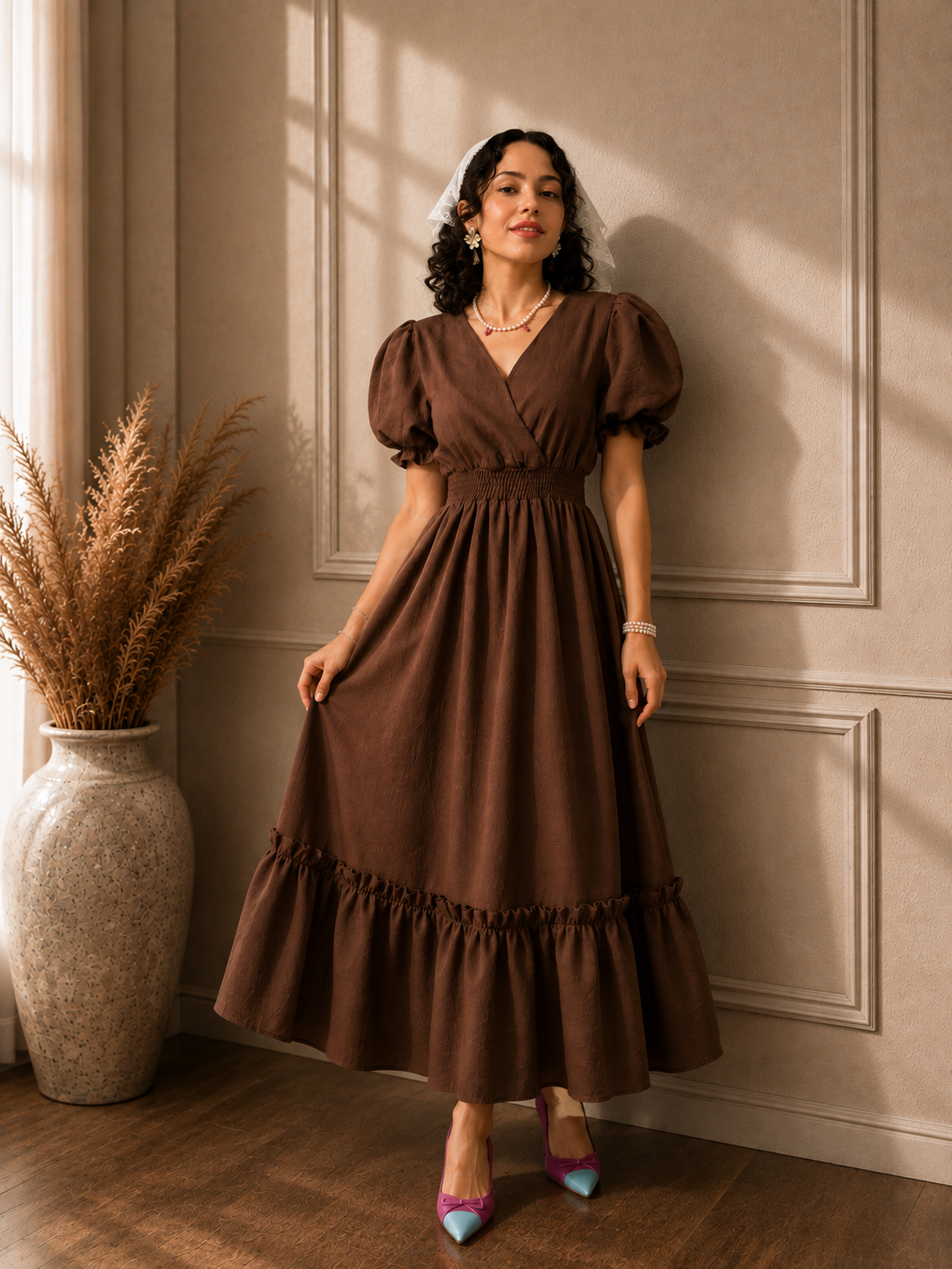 BLUSH MEADOWS FROCK